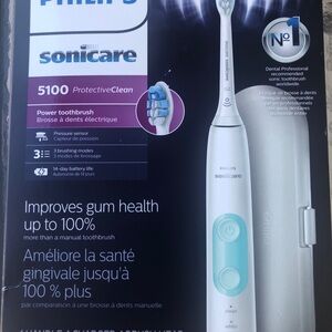 Philips Sonicare Protective Clean 5100 Plaque Control, Rechargeable Electric